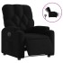 Sillón reclinable eléctrico de tela