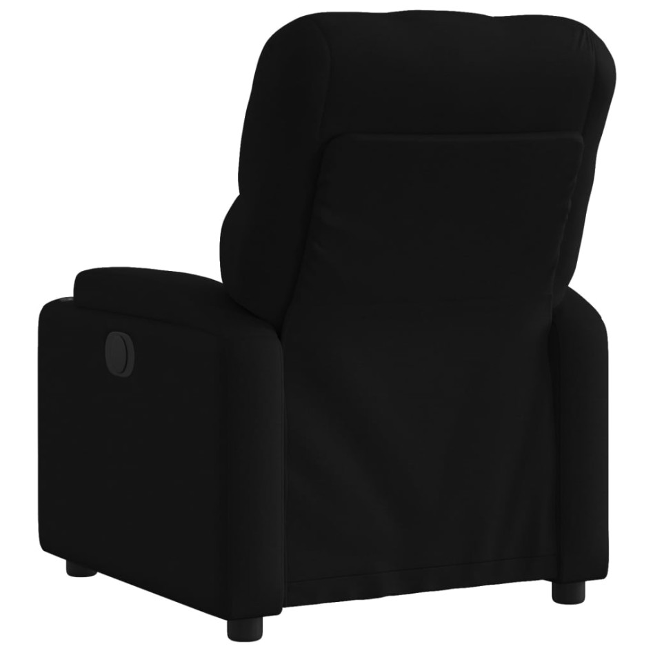 Sillón reclinable eléctrico de tela