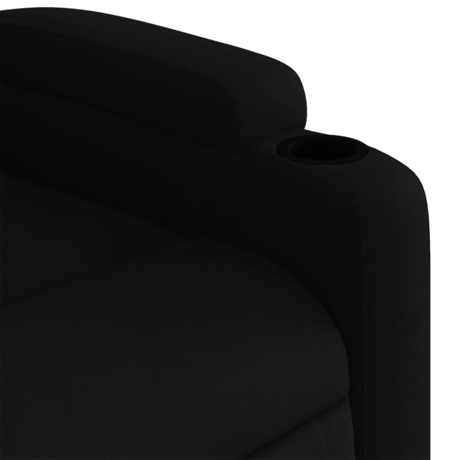 Sillón reclinable eléctrico de tela