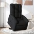 Sillón eléctrico reclinable elevable de tela