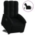 Sillón eléctrico reclinable elevable de tela