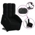 Sillón eléctrico reclinable elevable de tela