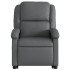 Sillón reclinable elevable eléctrico de cuero sintético
