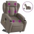 Sillón de masaje eléctrico reclinable elevable tela