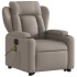 Sillón de masaje eléctrico reclinable elevable tela
