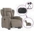 Sillón de masaje eléctrico reclinable elevable tela