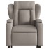 Sillón de masaje eléctrico reclinable elevable tela