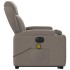 Sillón de masaje eléctrico reclinable elevable tela