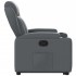 Sillón reclinable elevable cuero artificial