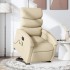 Sillón de masaje eléctrico reclinable elevable tela