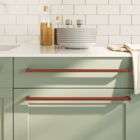 Tiradores para armarios 20 uds acero inoxidable bronce 480