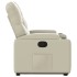 Sillón reclinable elevable cuero artificial color