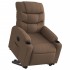 Sillón eléctrico reclinable elevable de tela
