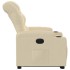 Sillón eléctrico reclinable elevable de tela color