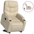 Sillón eléctrico reclinable elevable de tela color
