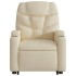 Sillón eléctrico reclinable elevable de tela color