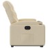 Sillón eléctrico reclinable elevable de tela color
