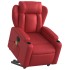 Sillón de majaje elevable eléctrico cuero artificial