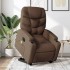 Sillón de masaje eléctrico reclinable elevable tela