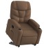 Sillón de masaje eléctrico reclinable elevable tela