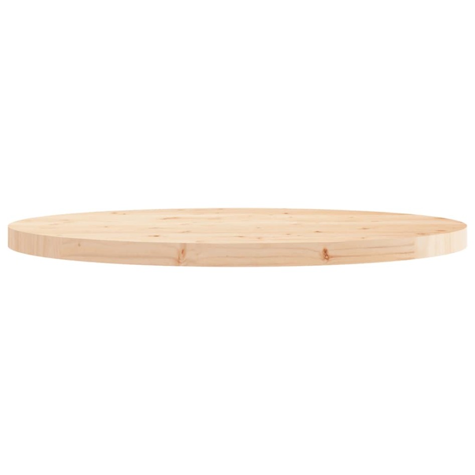 Tablero de mesa redondo madera maciza de pino Ø90x3