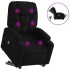 Sillón de masaje eléctrico reclinable elevable tela
