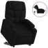 Sillón eléctrico reclinable elevable de tela