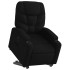 Sillón eléctrico reclinable elevable de tela