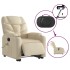 Sillón de masaje eléctrico reclinable elevable tela