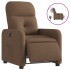 Sillón reclinable eléctrico de tela