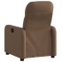 Sillón reclinable eléctrico de tela