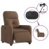 Sillón reclinable eléctrico de tela