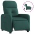Sillón reclinable eléctrico tela verde