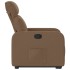 Sillón reclinable elevable de tela