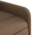 Sillón reclinable elevable de tela