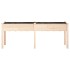 Jardinera con forro interior madera maciza abeto 203x53x76