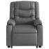 Sillón reclinable elevable cuero artificial