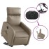 Sillón reclinable de masaje eléctrico cuero sintético