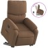 Sillón reclinable elevable de tela