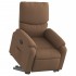 Sillón reclinable elevable de tela