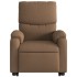 Sillón reclinable elevable de tela
