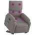 Sillón de masaje eléctrico reclinable elevable tela