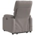 Sillón de masaje eléctrico reclinable elevable tela