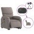 Sillón de masaje eléctrico reclinable elevable tela