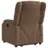Silla de masaje reclinable de pie de tela