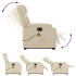 Sillón de masaje eléctrico reclinable elevable tela