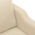 Sillón de tela color crema 60