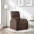 Sillón reclinable tela de microfibra