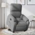 Sillón eléctrico reclinable elevable tela microfibra