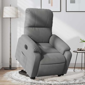 Sillón eléctrico reclinable elevable tela microfibra